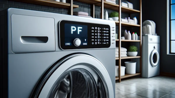 Error code PF on a washing machine.
