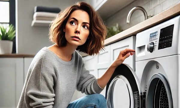 Banner image for blog article "Why won't my Washer Drain?"